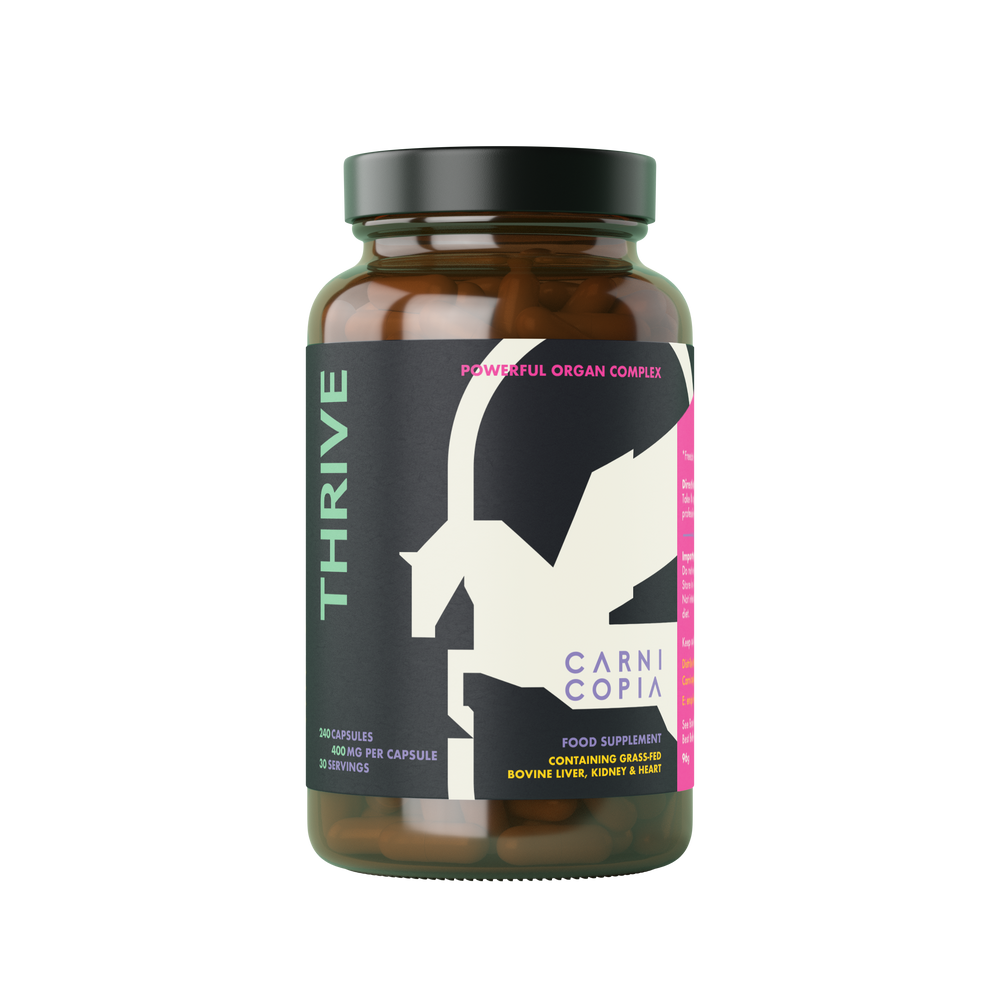 THRIVE CAPSULES - Beef Liver, Heart & Kidney