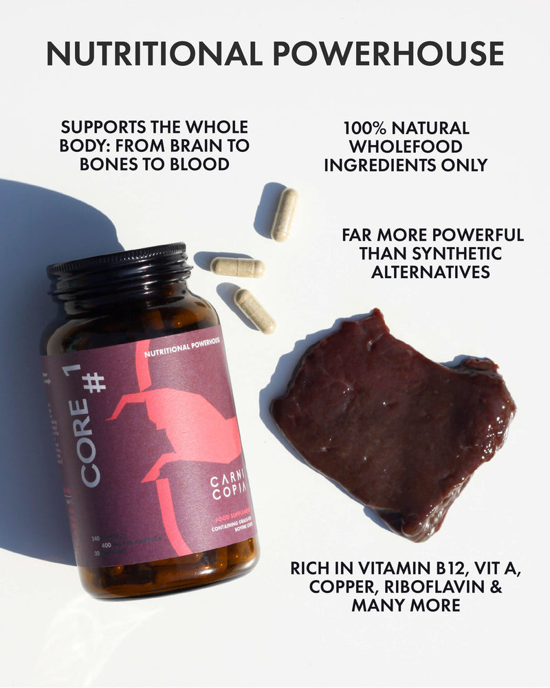 CORE#1 - Grass Fed Beef Liver Capsules