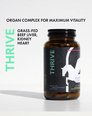 THRIVE CAPSULES - Beef Liver, Heart & Kidney