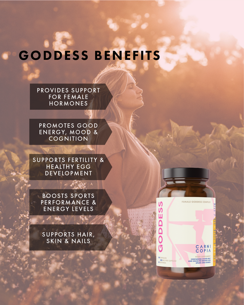 GODDESS - Women's Formula - Oyster, Beef Liver, Spleen & Ovaries