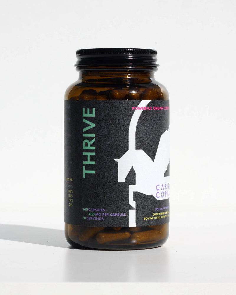 THRIVE CAPSULES - Beef Liver, Heart & Kidney